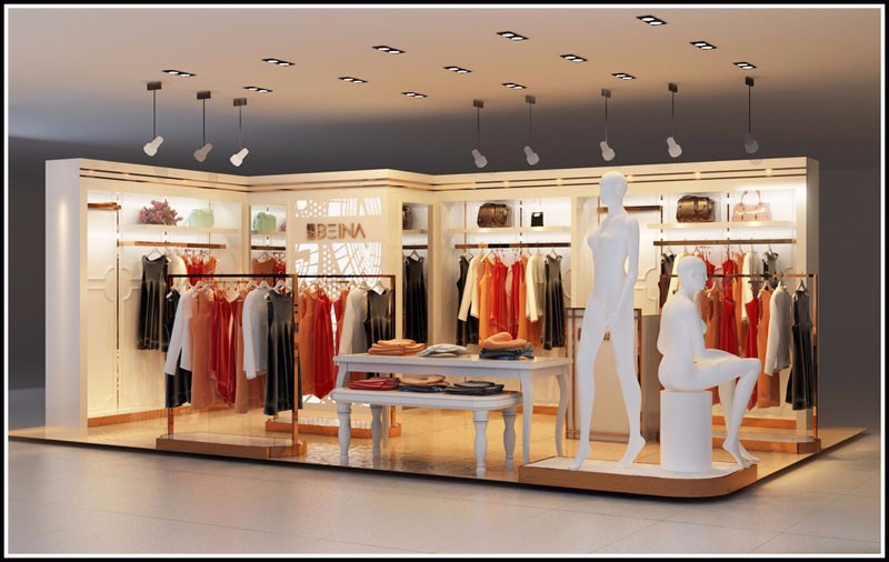 成都女裝店展柜專業(yè)定制工廠